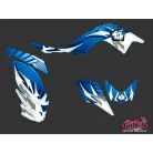 Karosszéria védő dekor matrica készlet Quad YAMAHA Graff Kék Széria