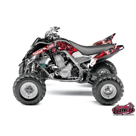 Karosszéria védő dekor matrica készlet Quad YAMAHA Demon Piros Széria