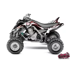   Karosszéria védő dekor matrica készlet Quad YAMAHA Graff Piros Széria