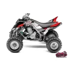 Karosszéria védő dekor matrica készlet Quad YAMAHA Factory Piros Széria