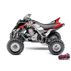   Karosszéria védő dekor matrica készlet Quad YAMAHA Factory Piros Széria