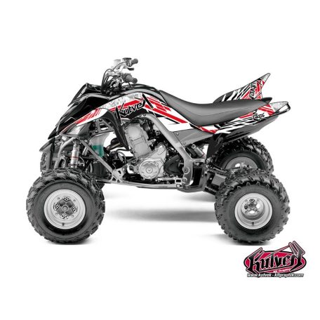 Karosszéria védő dekor matrica készlet Quad YAMAHA Spirit Piros Széria