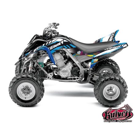 Karosszéria védő dekor matrica készlet Quad YAMAHA Kenny Kék Széria