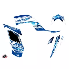   Karosszéria védő dekor matrica készlet Quad YAMAHA Eraser Kék Széria