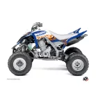 Karosszéria védő dekor matrica készlet Quad YAMAHA Eraser Kék/Narancs Széria