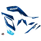 Karosszéria védő dekor matrica készlet Quad YAMAHA Stage Kék Széria