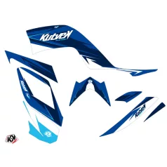   Karosszéria védő dekor matrica készlet Quad YAMAHA Stage Kék Széria