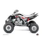 Karosszéria védő dekor matrica készlet Quad YAMAHA Stage Fekete/Piros Széria
