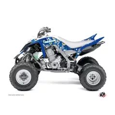   Karosszéria védő dekor matrica készlet Quad YAMAHA Freegun eyed Kék Széria