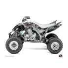 Karosszéria védő dekor matrica készlet Quad YAMAHA Freegun eyed Piros Széria