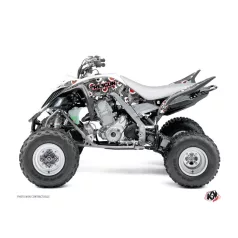   Karosszéria védő dekor matrica készlet Quad YAMAHA Freegun eyed Piros Széria
