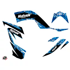   Karosszéria védő dekor matrica készlet Quad YAMAHA Predator Kék Széria