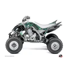   Karosszéria védő dekor matrica készlet Quad YAMAHA Camo Zöld Széria