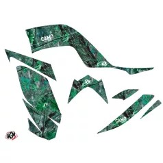   Karosszéria védő dekor matrica készlet Quad YAMAHA Camo Zöld Széria