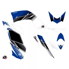   Karosszéria védő dekor matrica készlet Quad YAMAHA Stripe Kék Széria