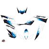   Karosszéria védő dekor matrica készlet Quad YAMAHA Hangtown Kék Széria