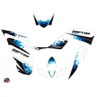 Karosszéria védő dekor matrica készlet Quad YAMAHA Hangtown Kék Széria