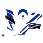Karosszéria védő dekor matrica készlet Quad YAMAHA Corporate Kék Széria