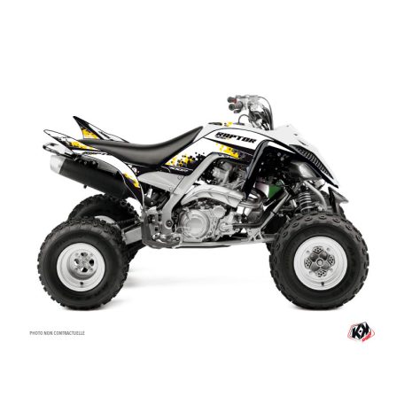 Karosszéria védő dekor matrica készlet Quad YAMAHA Hangtown 60th anniversary Sárga 60th Széria