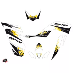   Karosszéria védő dekor matrica készlet Quad YAMAHA Hangtown 60th anniversary Sárga 60th Széria