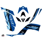 Karosszéria védő dekor matrica készlet Quad YAMAHA Kaiman Kék Széria