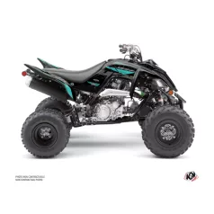   Karosszéria védő dekor matrica készlet Quad YAMAHA Kaiman Fekete/Turquoise Széria