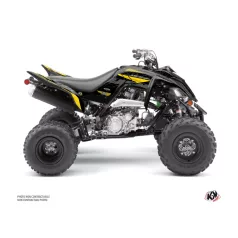  Karosszéria védő dekor matrica készlet Quad YAMAHA Kaiman Fekete/Sárga Széria