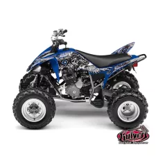   Karosszéria védő dekor matrica készlet Quad YAMAHA Demon Kék Széria