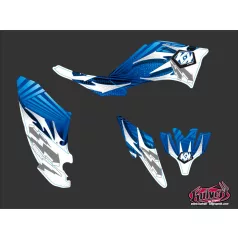   Karosszéria védő dekor matrica készlet Quad YAMAHA Graff Kék Széria