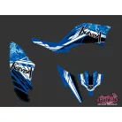 Karosszéria védő dekor matrica készlet Quad YAMAHA Spirit Kék Széria