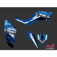   Karosszéria védő dekor matrica készlet Quad YAMAHA Spirit Kék Széria