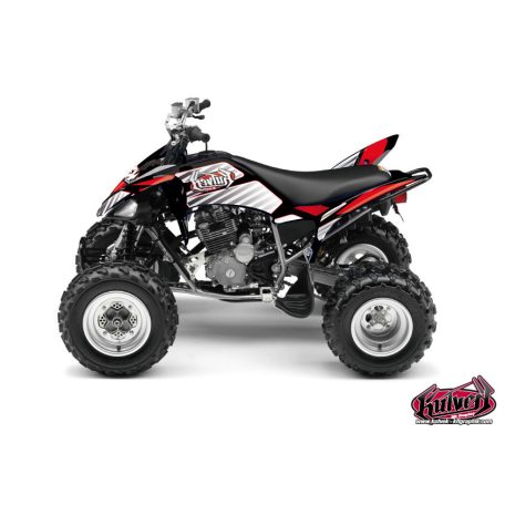 Karosszéria védő dekor matrica készlet Quad YAMAHA Factory Piros Széria