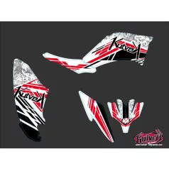   Karosszéria védő dekor matrica készlet Quad YAMAHA Spirit Piros Széria