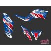   Karosszéria védő dekor matrica készlet Quad YAMAHA Replica romain couprie 2012 Széria