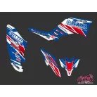 Karosszéria védő dekor matrica készlet Quad YAMAHA Replica romain couprie 2012 Széria