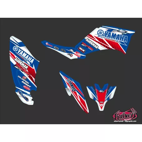 Karosszéria védő dekor matrica készlet Quad YAMAHA Replica romain couprie 2012 Széria