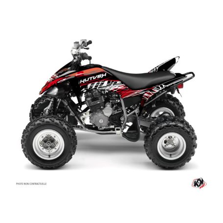 Karosszéria védő dekor matrica készlet Quad YAMAHA Eraser Piros/Fehér Széria