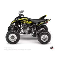   Karosszéria védő dekor matrica készlet Quad YAMAHA Eraser fluo Sárga Széria