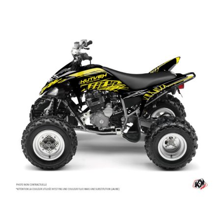 Karosszéria védő dekor matrica készlet Quad YAMAHA Eraser fluo Sárga Széria