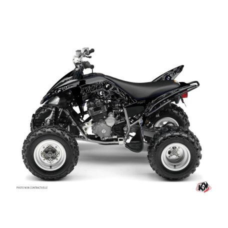 Karosszéria védő dekor matrica készlet Quad YAMAHA Zombies dark Fekete Széria