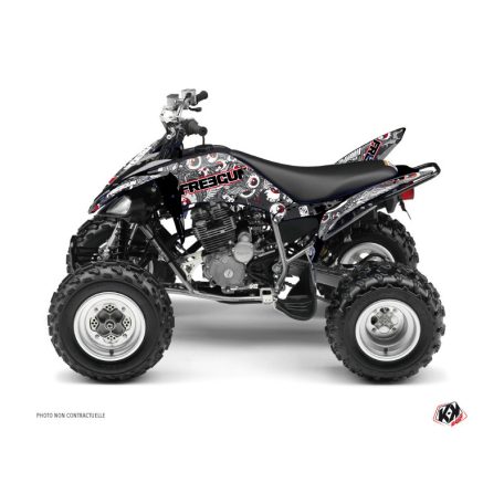 Karosszéria védő dekor matrica készlet Quad YAMAHA Freegun eyed Piros Széria