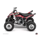 Karosszéria védő dekor matrica készlet Quad YAMAHA Predator Piros Széria