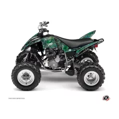   Karosszéria védő dekor matrica készlet Quad YAMAHA Camo Zöld Széria