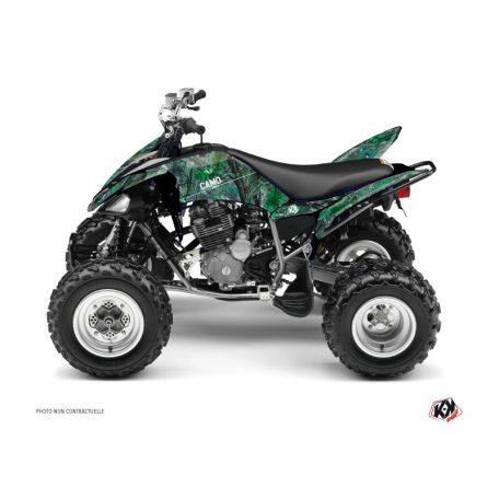 Karosszéria védő dekor matrica készlet Quad YAMAHA Camo Zöld Széria