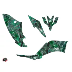   Karosszéria védő dekor matrica készlet Quad YAMAHA Camo Zöld Széria