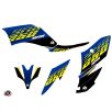   Karosszéria védő dekor matrica készlet Quad YAMAHA Flow Sárga Széria