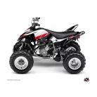 Karosszéria védő dekor matrica készlet Quad YAMAHA Stripe Piros Széria