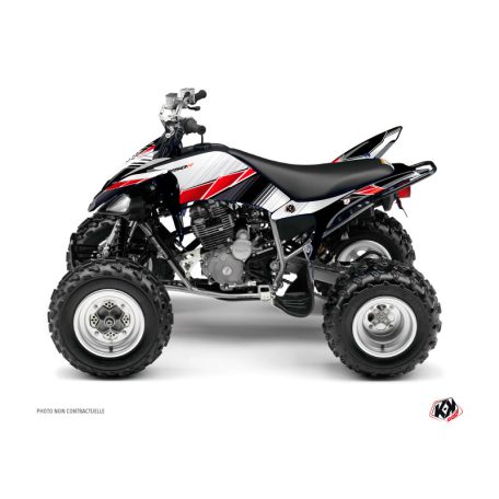 Karosszéria védő dekor matrica készlet Quad YAMAHA Stripe Piros Széria
