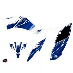   Karosszéria védő dekor matrica készlet Quad YAMAHA Stripe Kék/Nuit Széria