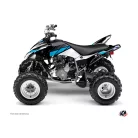 Karosszéria védő dekor matrica készlet Quad YAMAHA Stripe Fekete Széria
